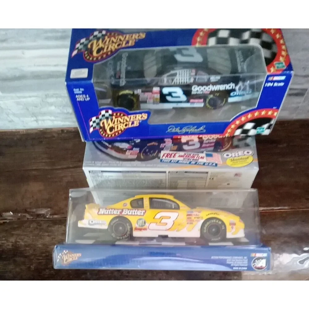 Dale Earnhardt Collection Lot Of 7 Diecast 1/24 1/64 Nutter Butter, Budweiser,